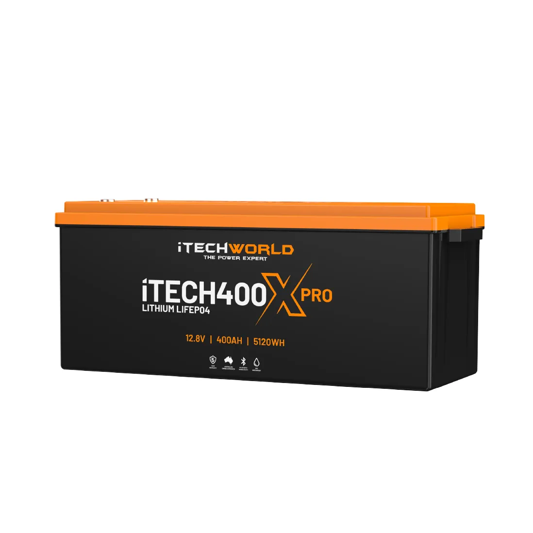 iTECH400X PRO | Lithium Deep Cycle Battery | with Bluetooth LiFePO4 400Ah