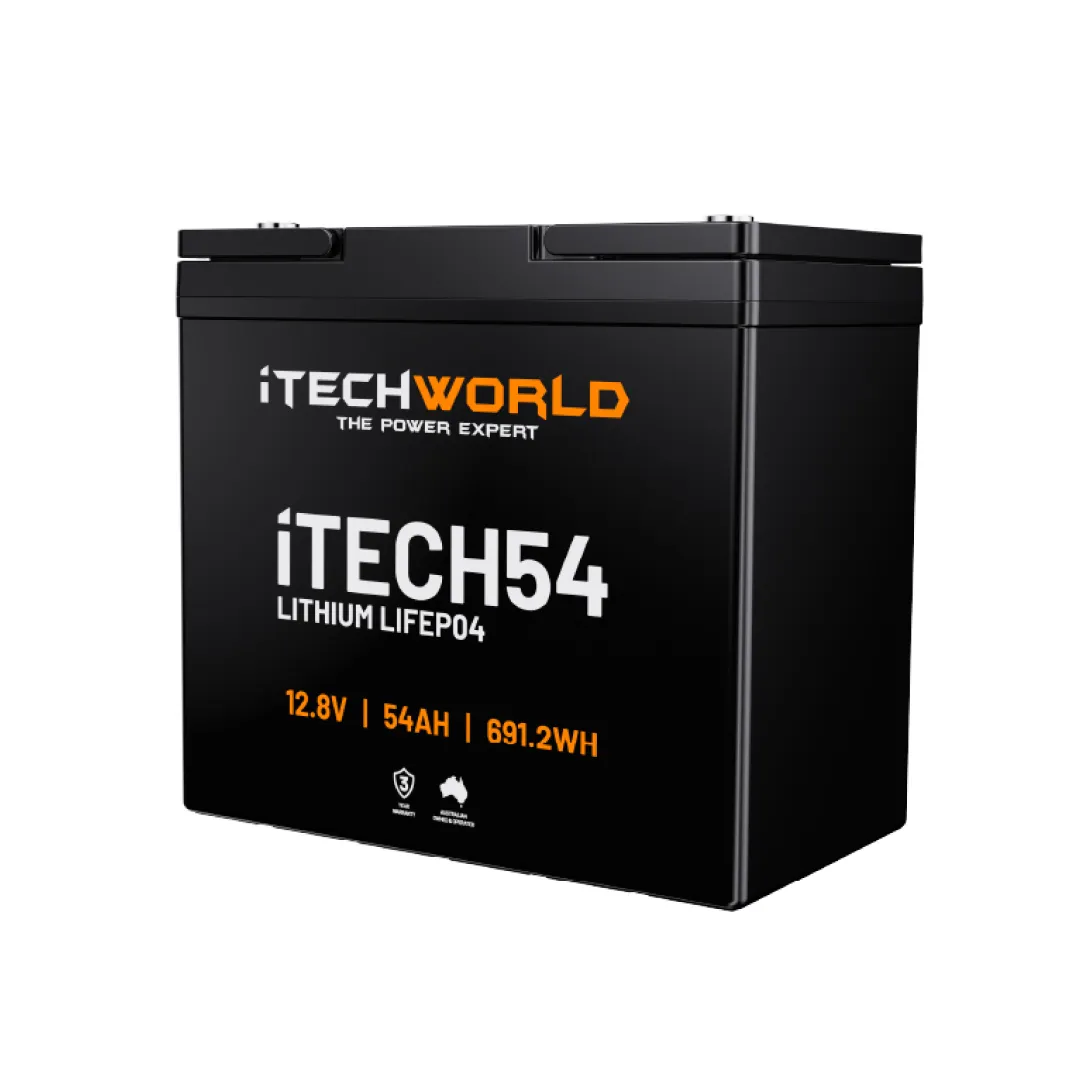 iTECH54 | Deep Cycle Lithium Battery | LiFePO4 54Ah