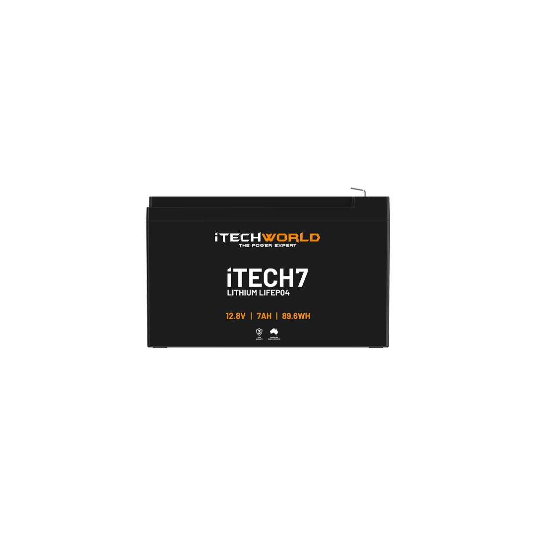iTECH7 | Deep Cycle Lithium Battery | LiFePO4 7Ah