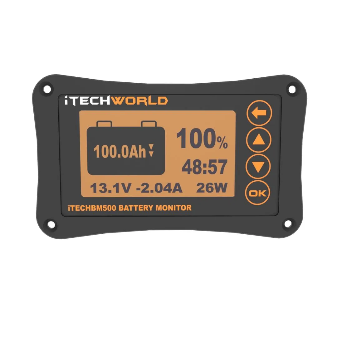 iTECHBM500 | Battery Monitor with Shunt | 500A