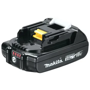 Makita BL1820B 18-Volt 2.0Ah LXT Lithium-Ion Slide-Style Compact Battery