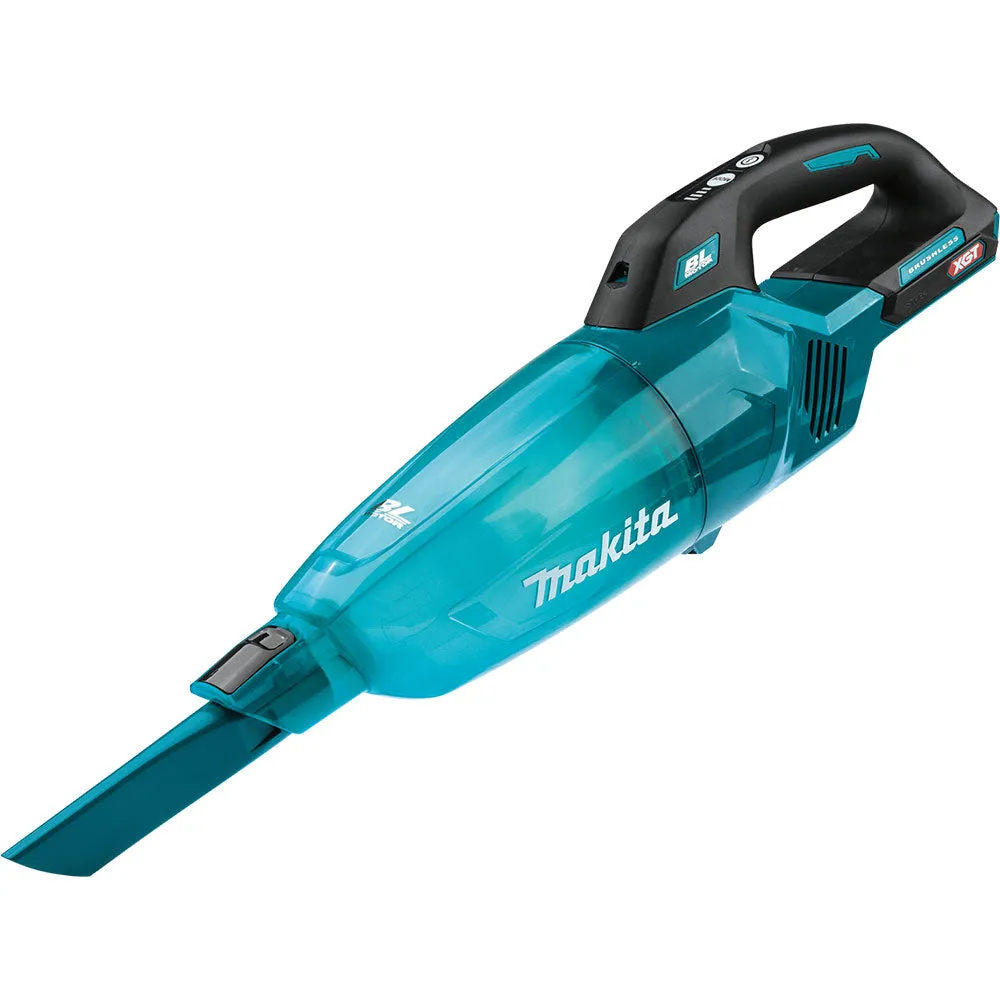 Makita GLC01Z 40V XGT Brushless 4-Speed HEPA Filter Compact Vacuum - Bare Tool