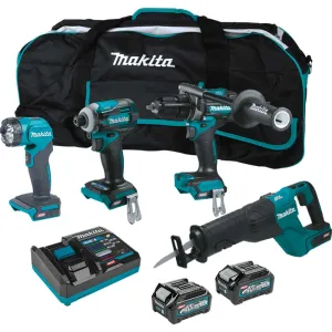 Makita GT401M1D1 40V MAX XGT Brushless Cordless Lithium-Ion 4 Tool Combo Kit