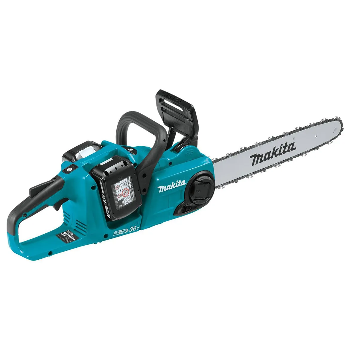Makita X2 XCU04PT 36-Volt LXT 16-Inch Brushless Cordless Chainsaw Kit