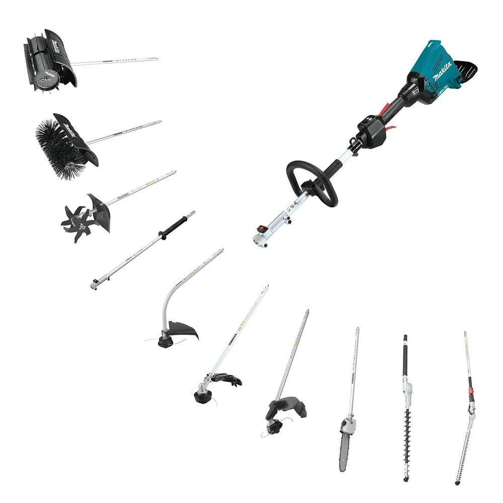 Makita X2 XUX01ZM5 36V LXT Shaft Power Head Attachment W/ Trimmer - Bare Tool
