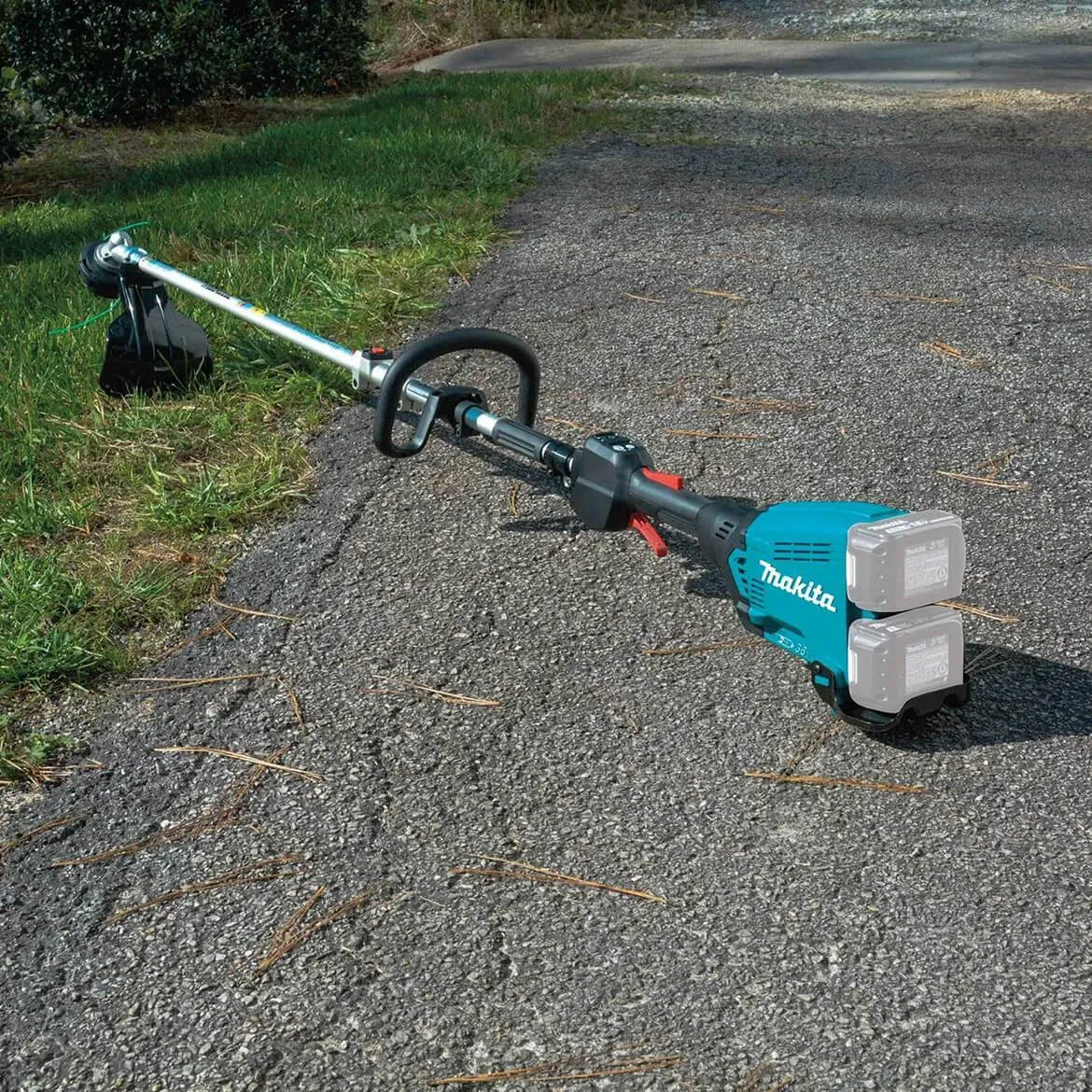 Makita X2 XUX01ZM5 36V LXT Shaft Power Head Attachment W/ Trimmer - Bare Tool