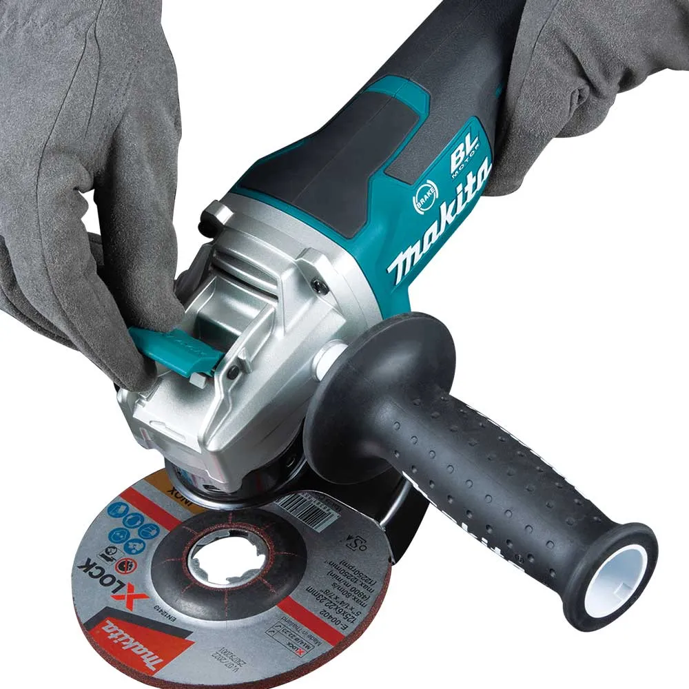 Makita XAG26Z 18V LXT 4-1/2” / 5" Paddle Switch X-LOCK Angle Grinder - Bare Tool