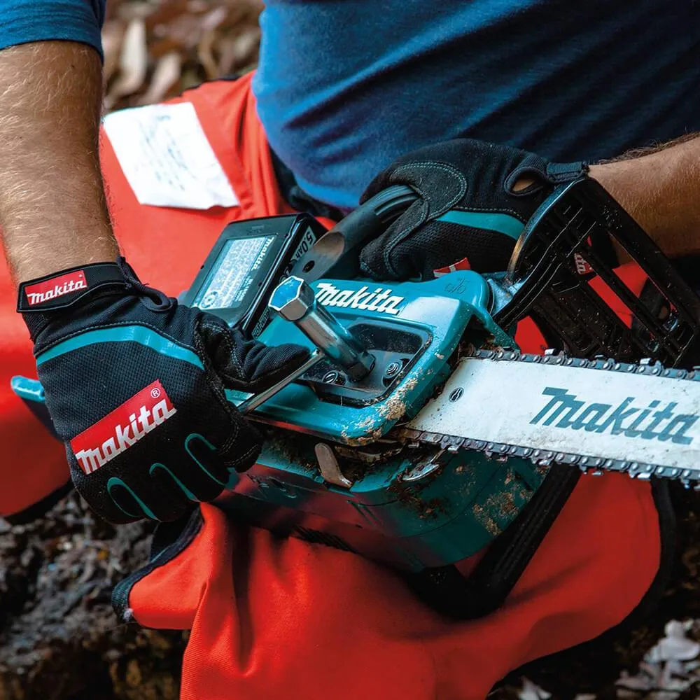 Makita XCU07PT 36 Volt X2 14 Inch 5.0Ah Cordless Chainsaw Kit w/ 2 Batteries