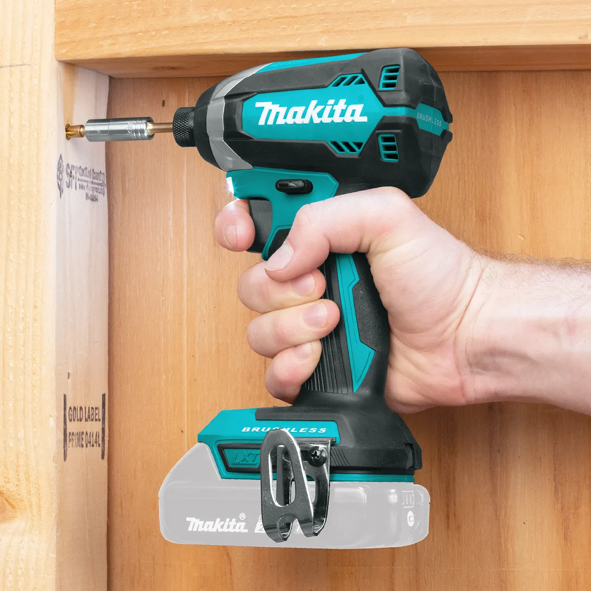 Makita XDT13Z 18-Volt 1/4-Inch LXT Brushless Cordless Impact Driver - Bare Tool