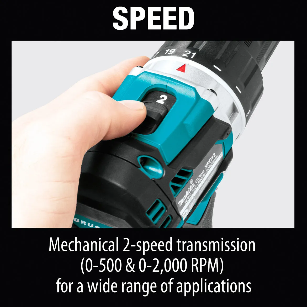 Makita XFD12R 18-Volt 1/2-Inch 2.0Ah Compact Cordless Driver-Drill Kit
