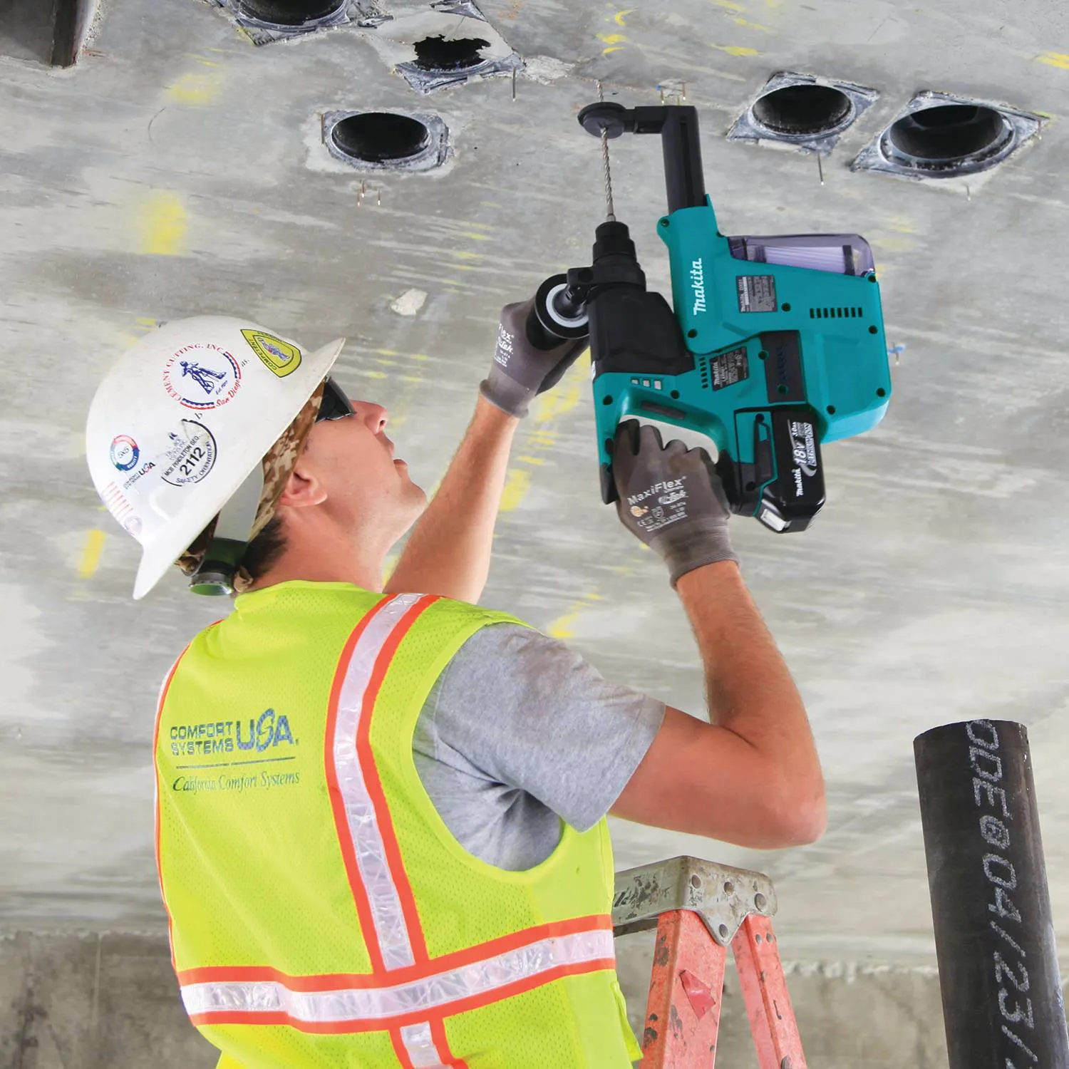 Makita XRH01Z 18V LXT Lithium-Ion Brushless Cordless 1" Rotary Hammer, Bare Tool