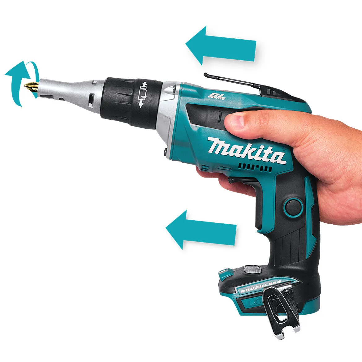 Makita XT255R 18-Volt 2-Tool Cordless Screwdriver and Cut-Out Tool Combo Kit