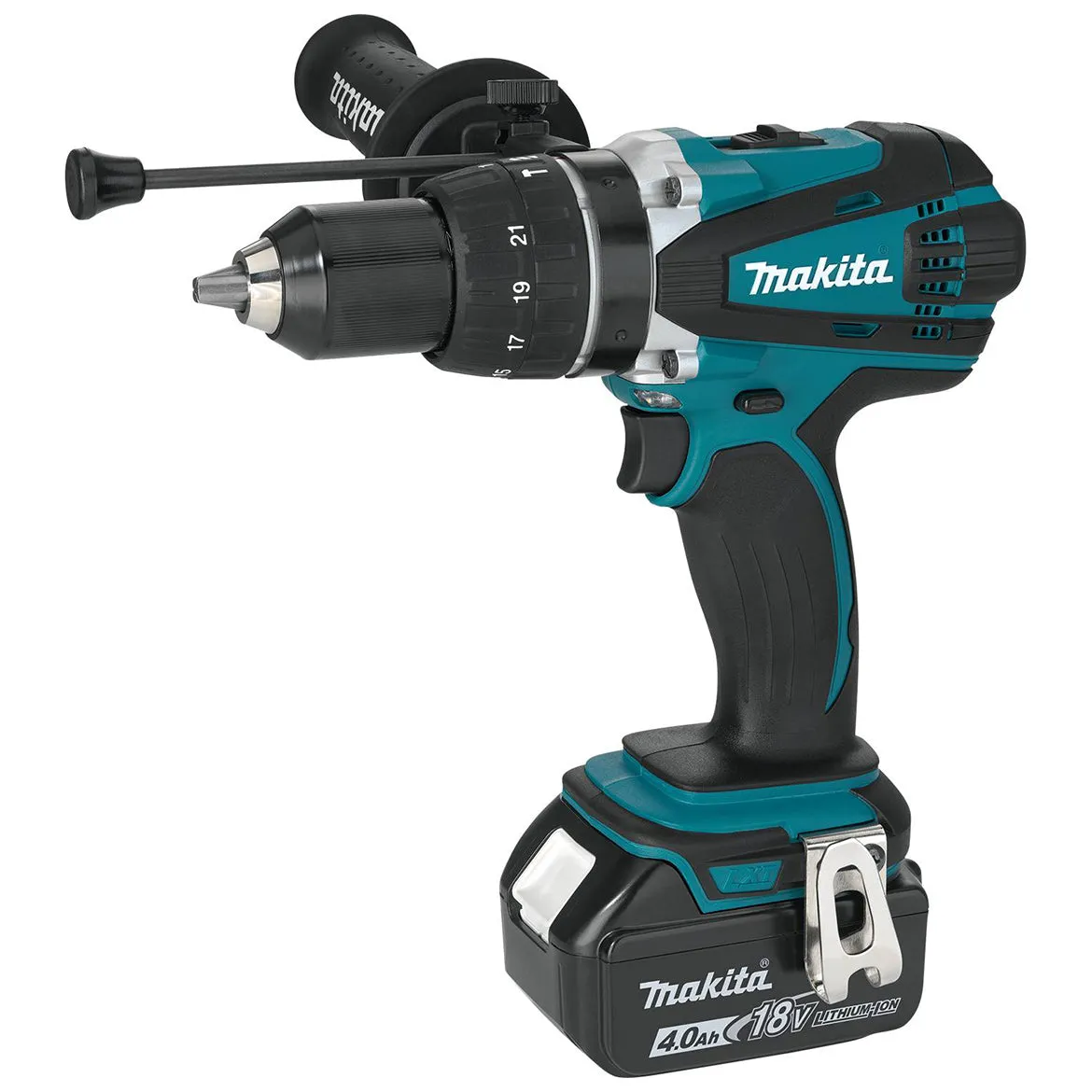 Makita XT263M 18-Volt 4.0Ah 2-Tool Impact Driver and Drill Driver Combo Kit