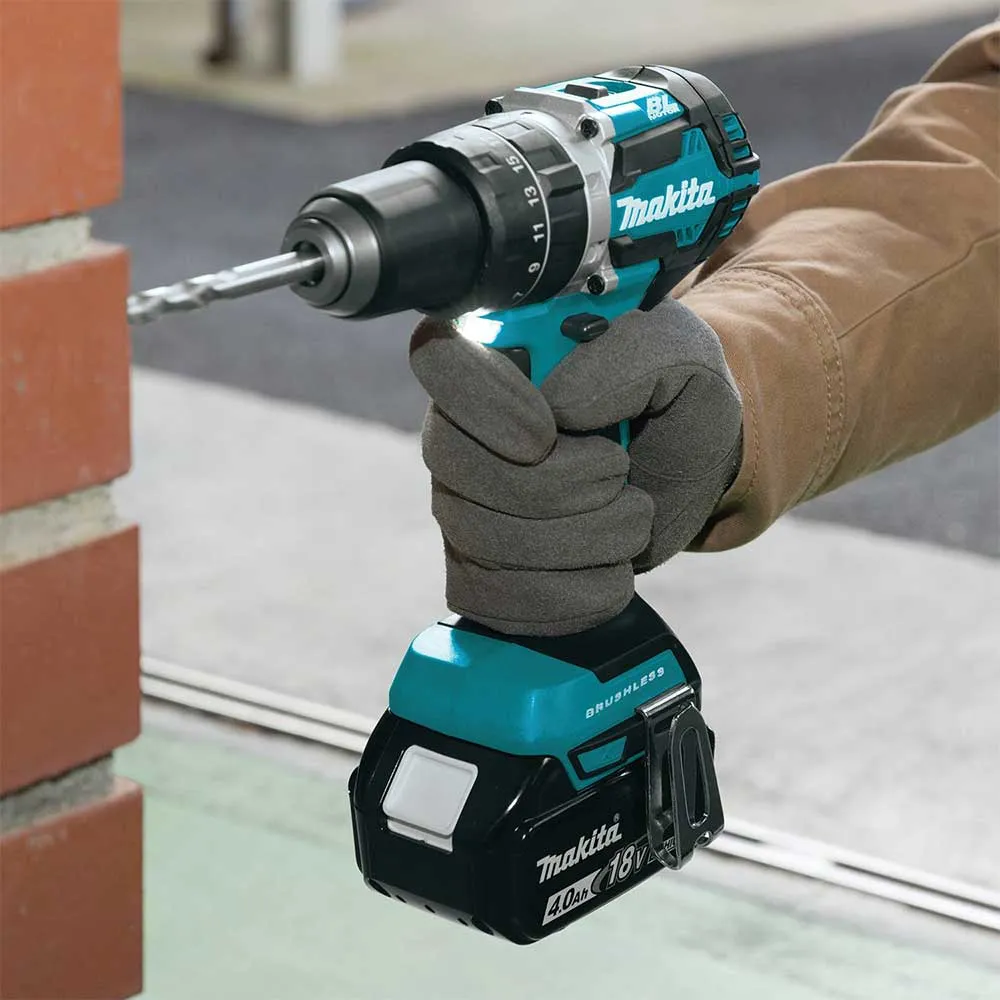 Makita XT269M 18-Volt 4.0 Ah LXT Lithium-Ion Brushless Cordless Combo Kit - 2pc