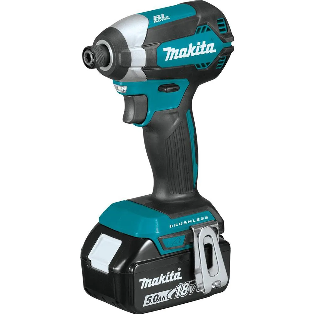 Makita XT269T 18 Volt 5.0Ah 2-Tool Brushless Cordless Driver Combo Kit