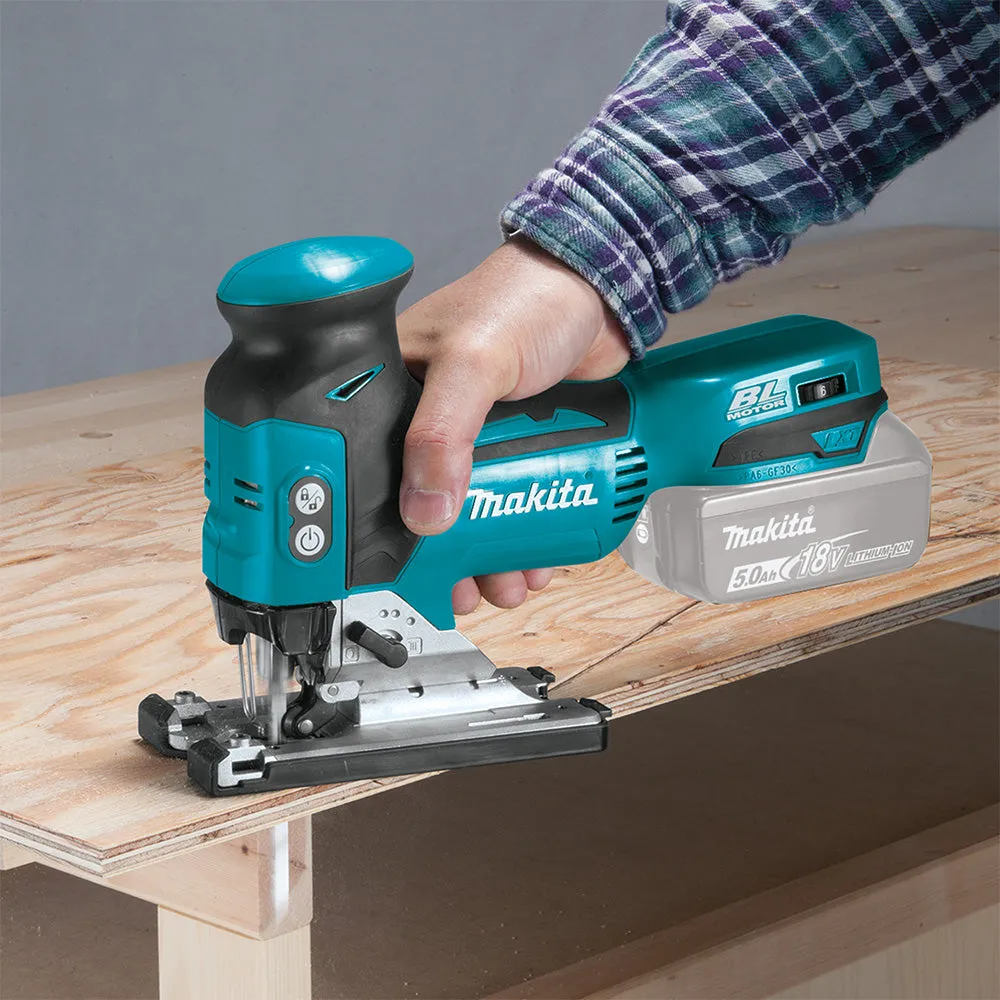 Makita XVJ01Z 18V LXT Lithium Brushless Cordless Barrel Grip Jig Saw - Bare Tool