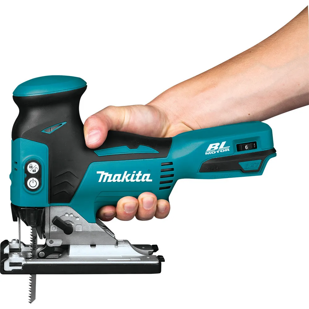 Makita XVJ01Z 18V LXT Lithium Brushless Cordless Barrel Grip Jig Saw - Bare Tool