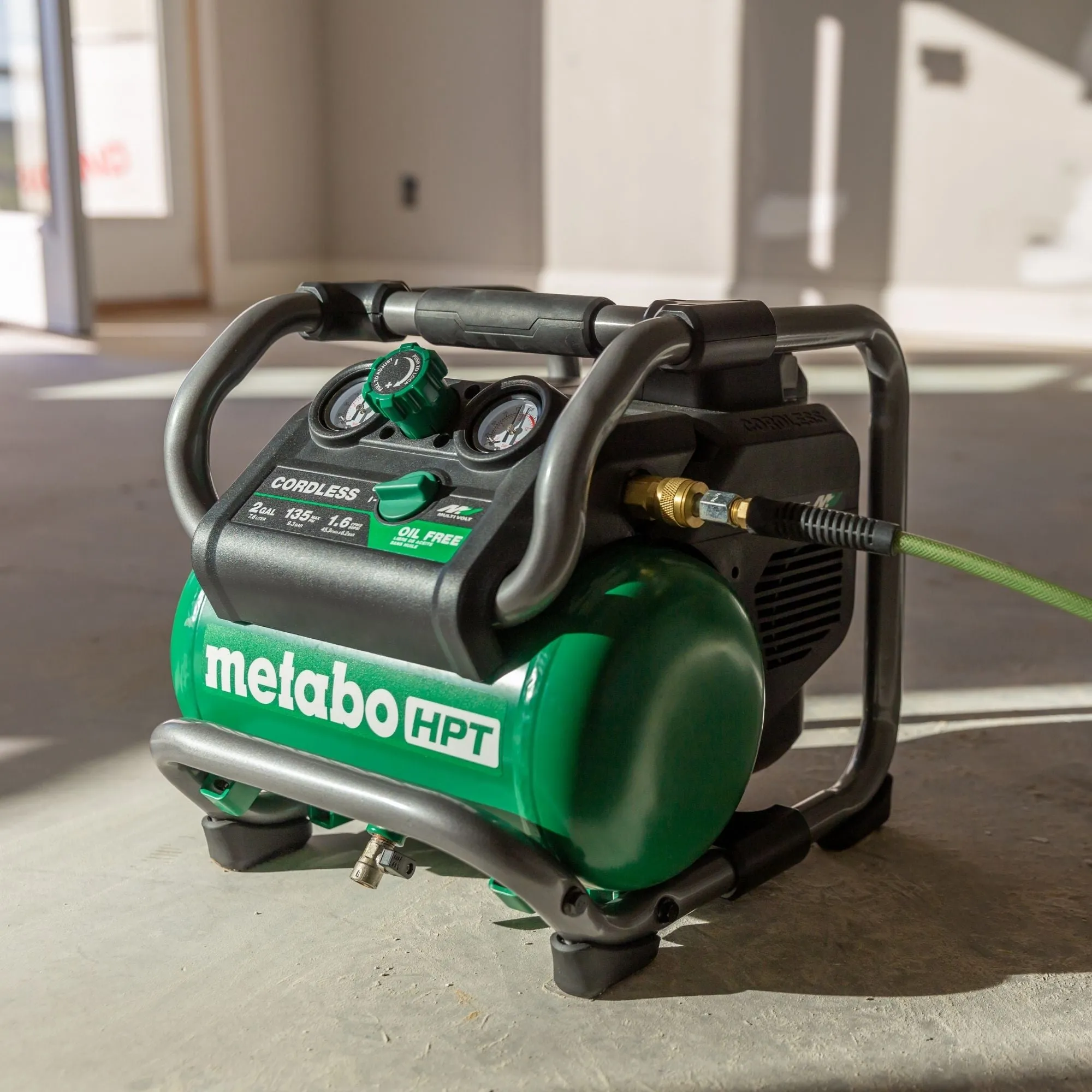 Metabo HPT EC36DAQ4 36V 2 Gallon Cordless Brushless Air Compressor - Bare Tool