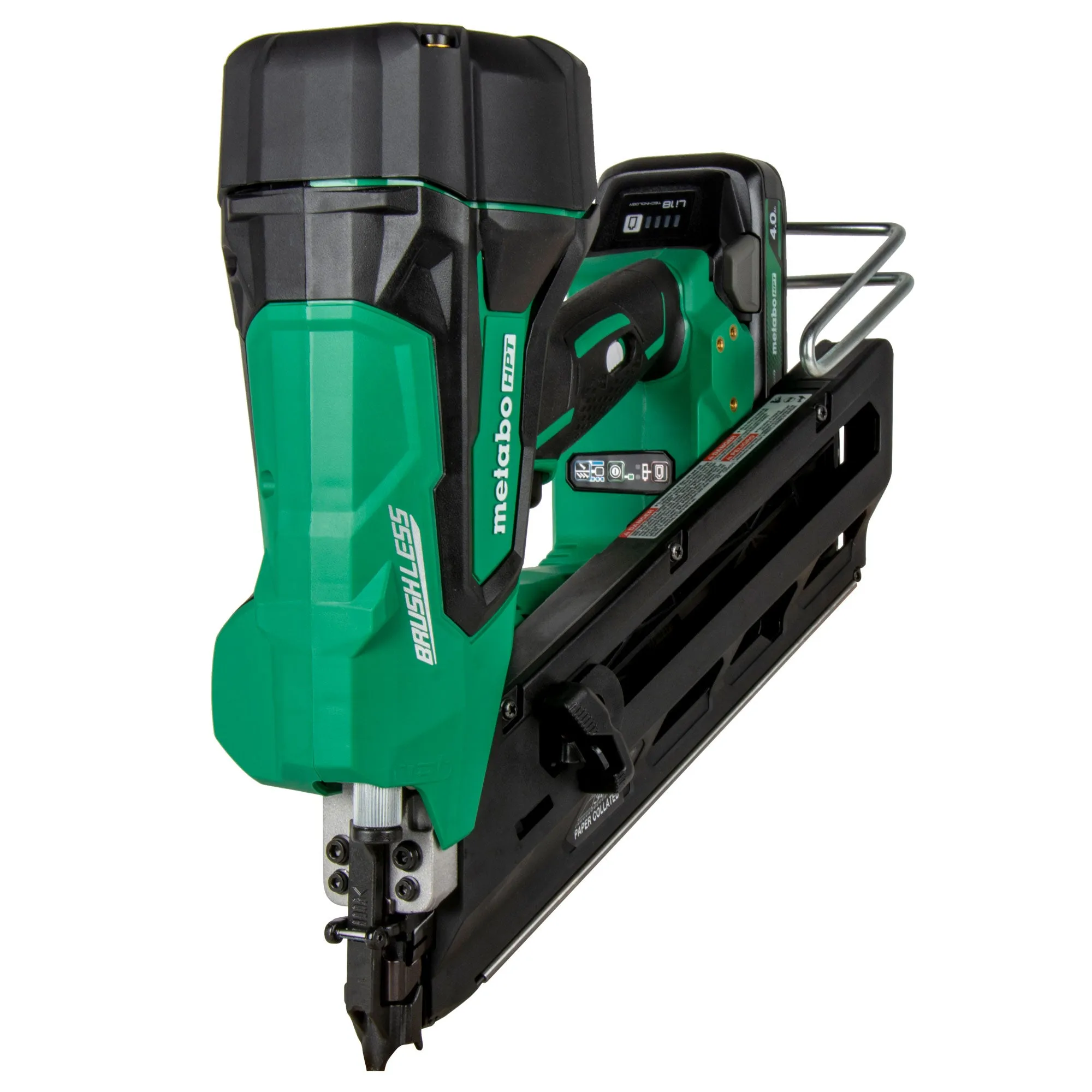 Metabo HPT NR1890DCST 18V Cordless Paper Strip Framing Nailer w/ Clipped Head