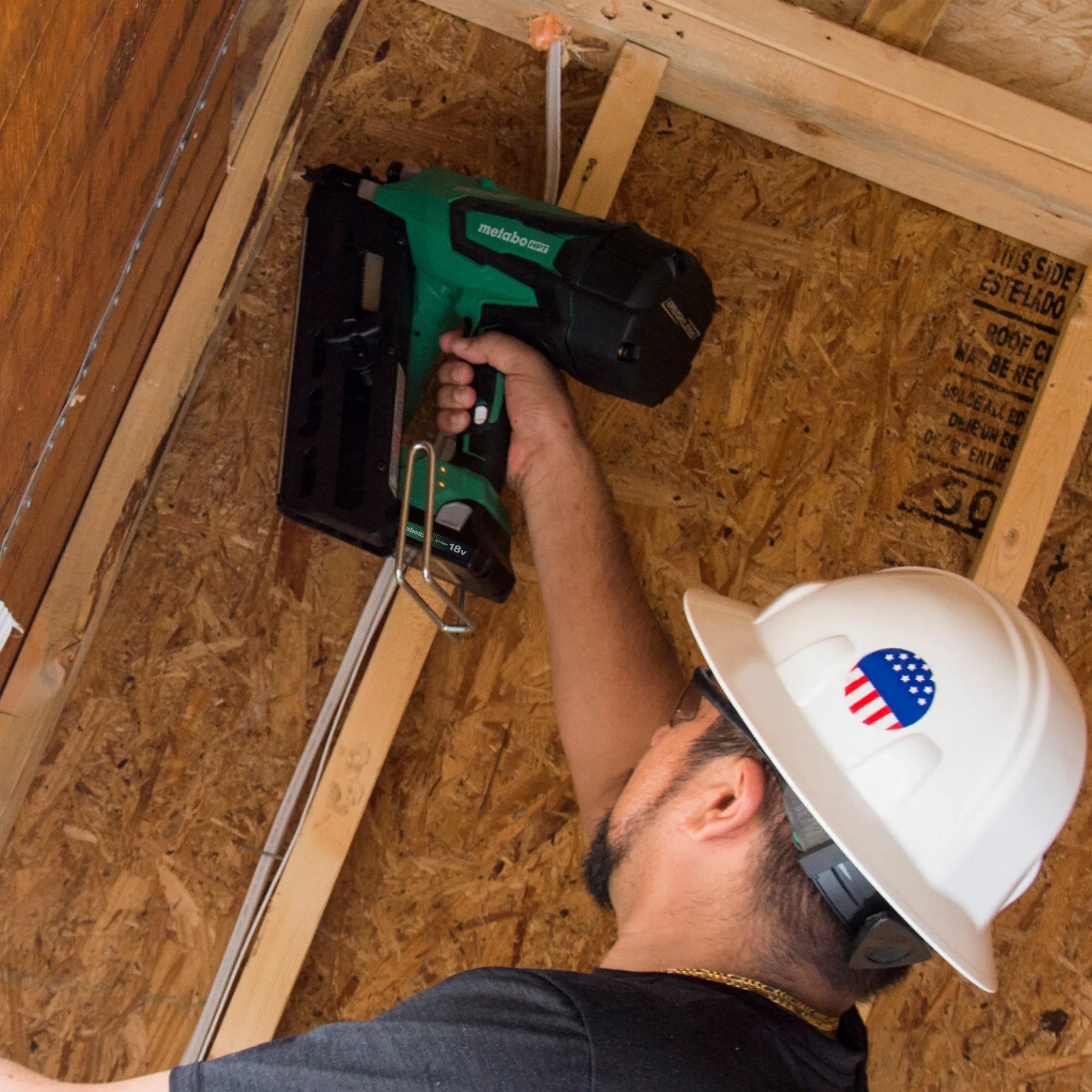 Metabo HPT NR1890DCST 18V Cordless Paper Strip Framing Nailer w/ Clipped Head