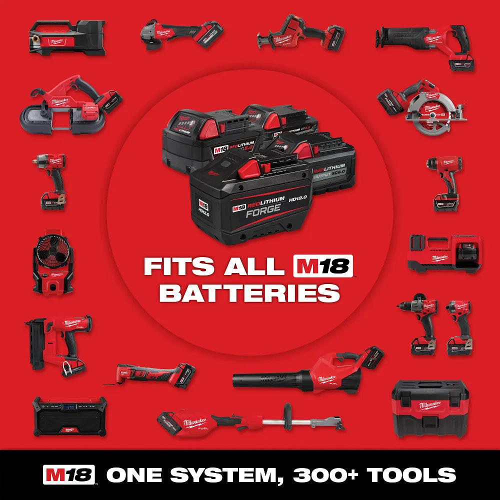 Milwaukee 0888-20 M18 FUEL 18V 9 Gallon Dual Battery Dust Extractor - Bare Tool
