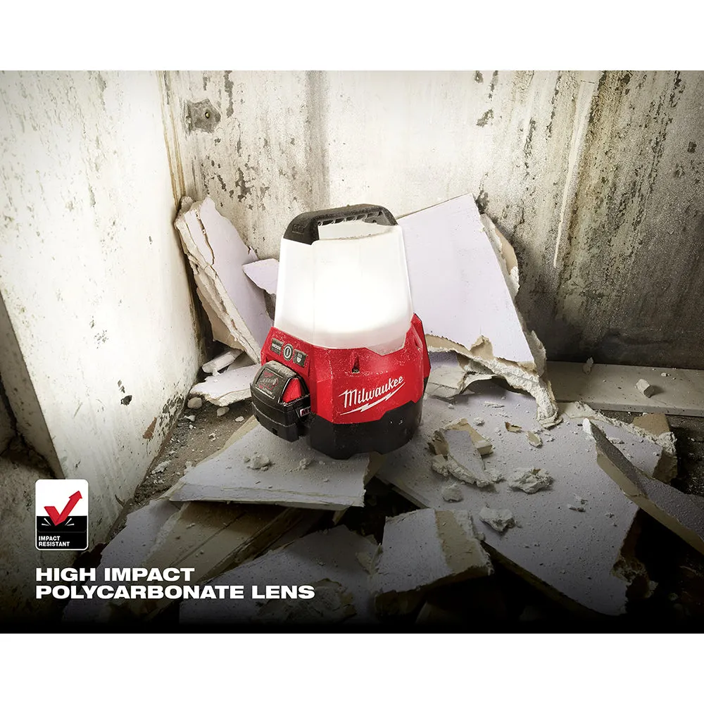 Milwaukee 2144-20 M18 18V Compact Li-Ion LED Site Light w/ Flood Mode -Bare Tool