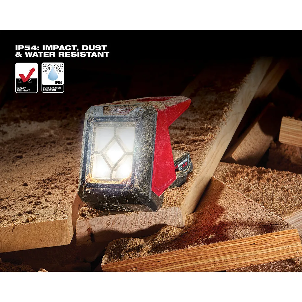 Milwaukee 2364-20CP M12 12V ROVER Mounting Flood Light w/ 2AH Battery