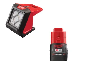 Milwaukee 2364-20CP M12 12V ROVER Mounting Flood Light w/ 2AH Battery