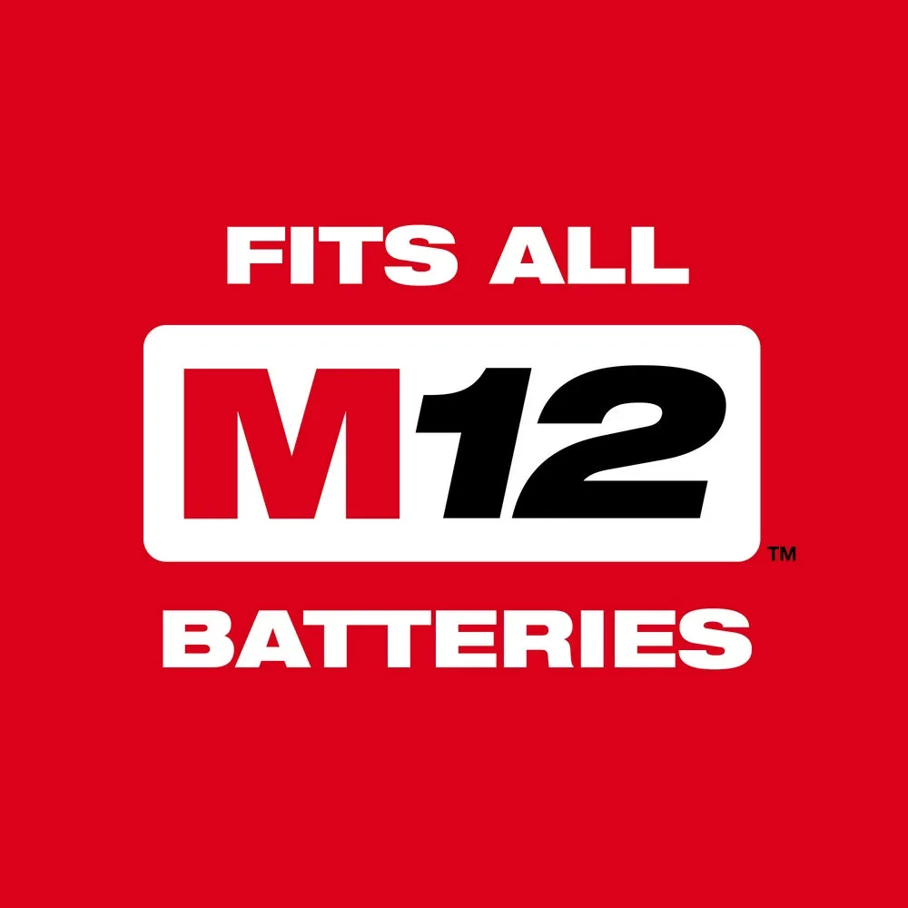 Milwaukee 2446-20x5HO M12 12V Cordless Li-Ion Grease Gun w/ 5AH Battery