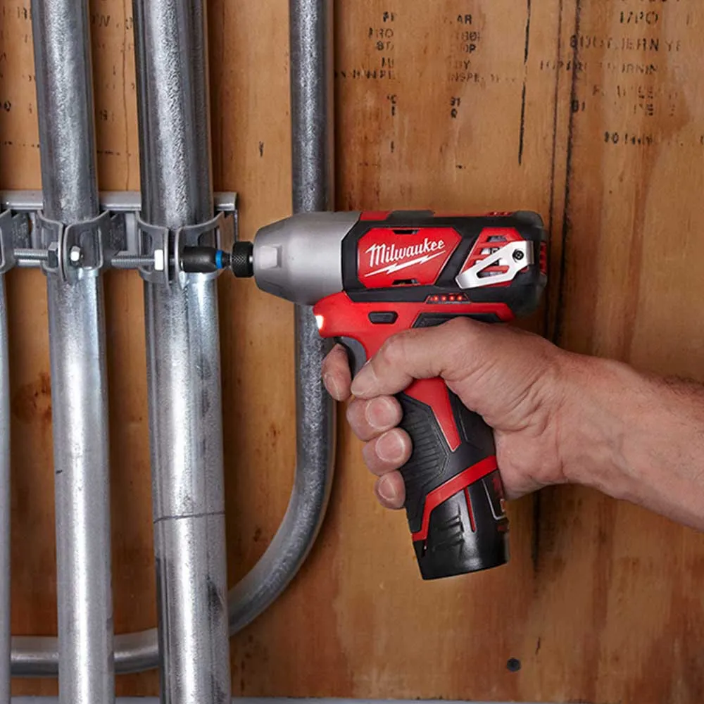 Milwaukee 2462-80 M12 12V 1/4" Hex Impact Driver - Bare Tool - Reconditioned