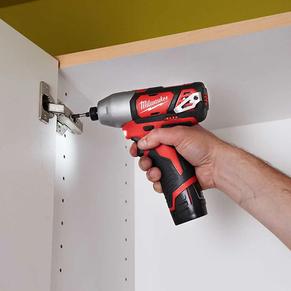 Milwaukee 2462-80 M12 12V 1/4" Hex Impact Driver - Bare Tool - Reconditioned