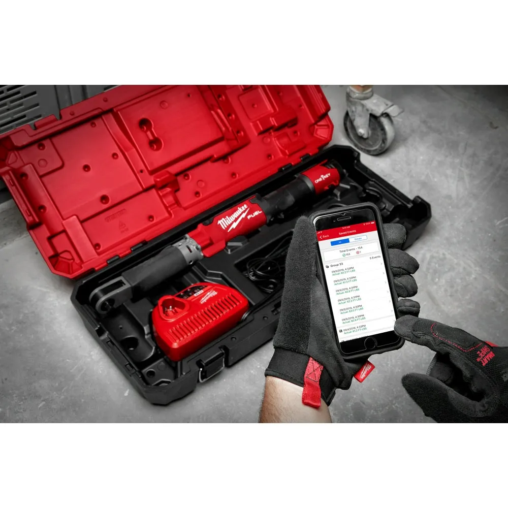 Milwaukee 2465-20 M12 FUEL 12V 3/8" Digital Torque Wrench w/ ONE-KEY - Bare Tool