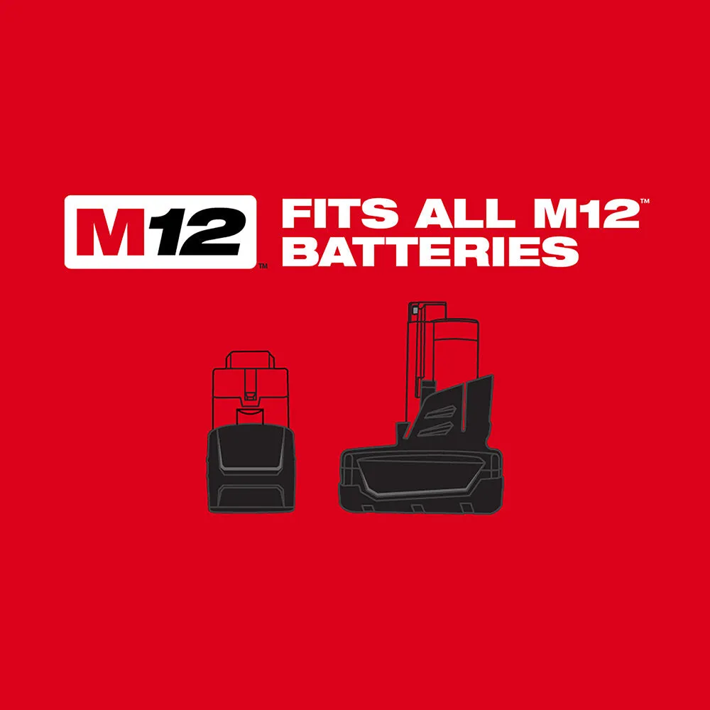 Milwaukee 2540-21 M12 12V 23 Gauge Lightweight Compact Cordless Pin Nailer Kit