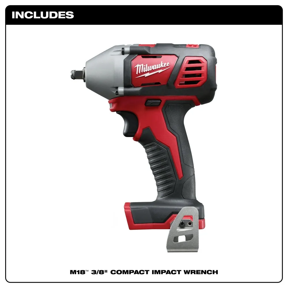 Milwaukee 2558-80 M18 18V 3/8" Impact Wrench - Bare Tool