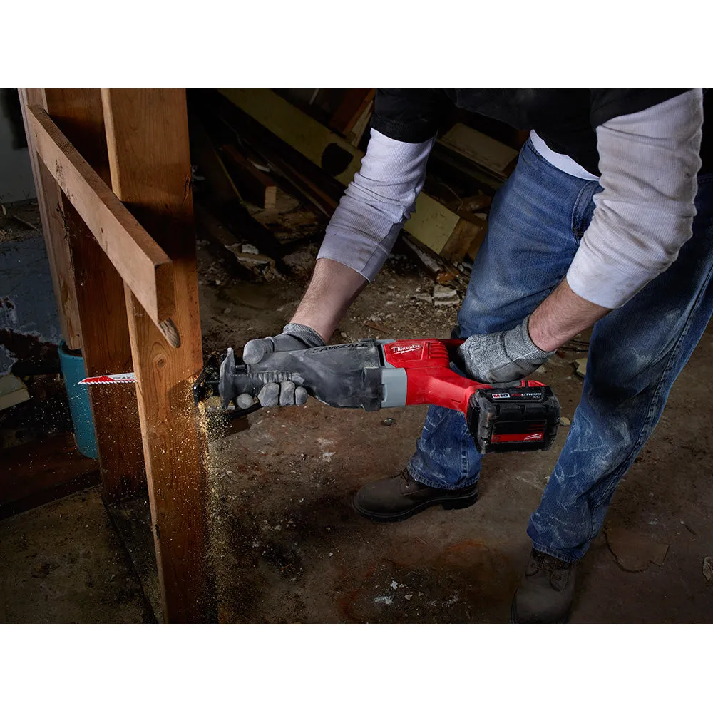 Milwaukee 2621-20SK M18 18V SAWZALL Reciprocating Saw w/ 5AH Battery and Charger