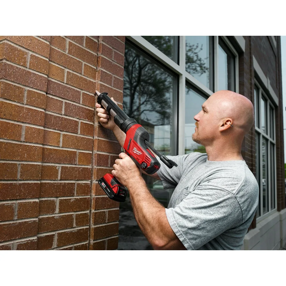 Milwaukee 2641-20 M18 18V 10-Ounce Caulk and Adhesive Gun - Bare Tool