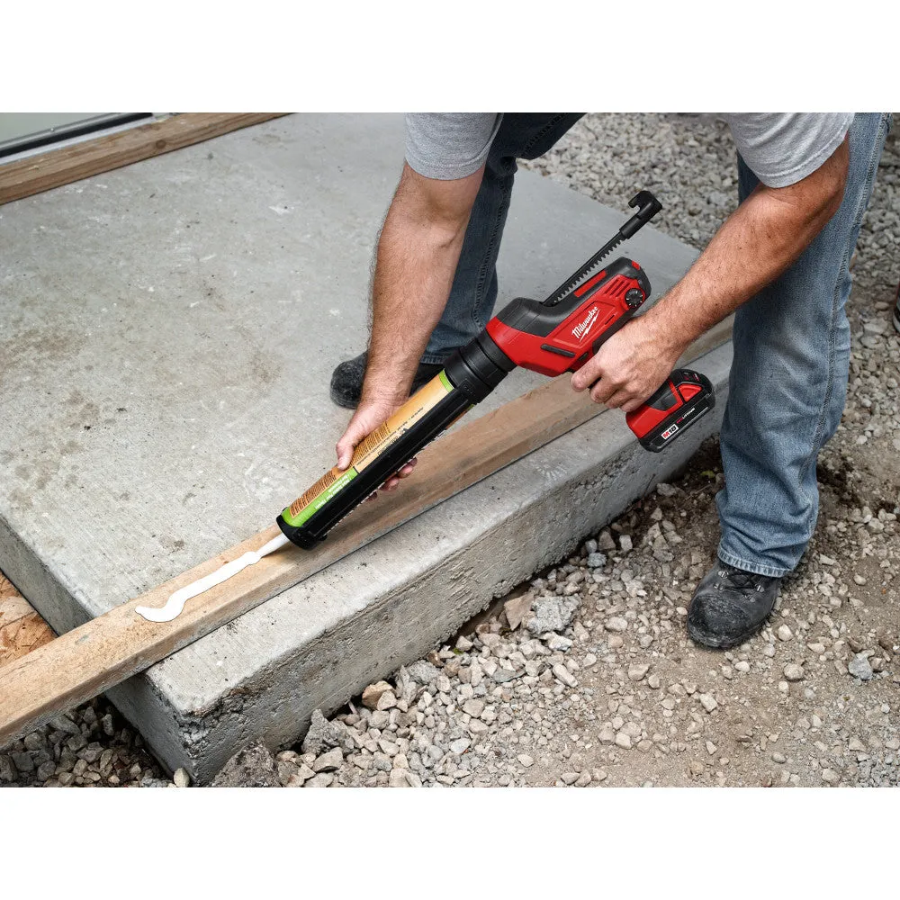 Milwaukee 2641-81CT M18 18V Cordless Caulk Adhesive Gun Kit - Recon - Bare Tool