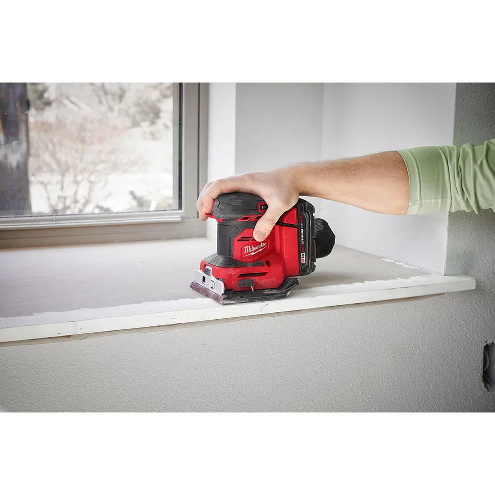 Milwaukee 2649-20 M18 18V 1/4" Cordless Orbital Sheet Sander - Bare Tool