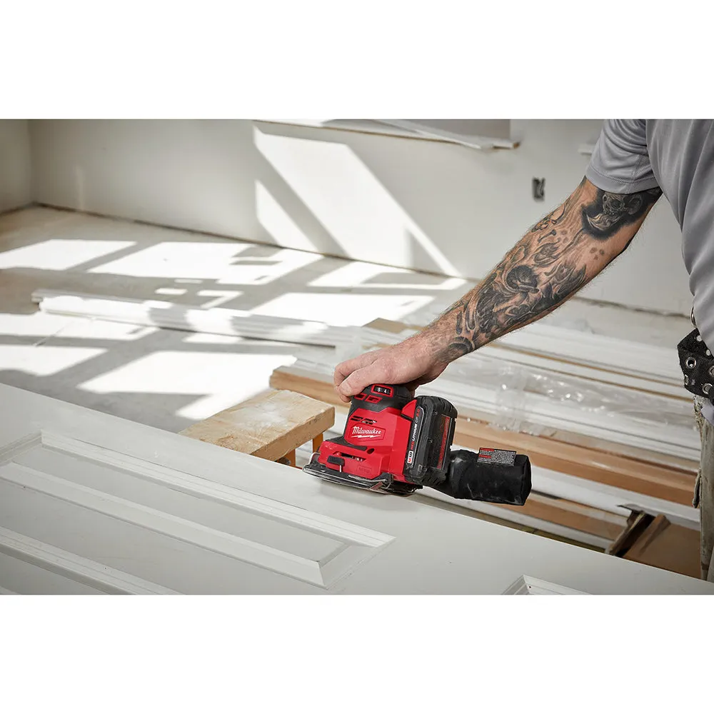 Milwaukee 2649-20 M18 18V 1/4" Cordless Orbital Sheet Sander - Bare Tool