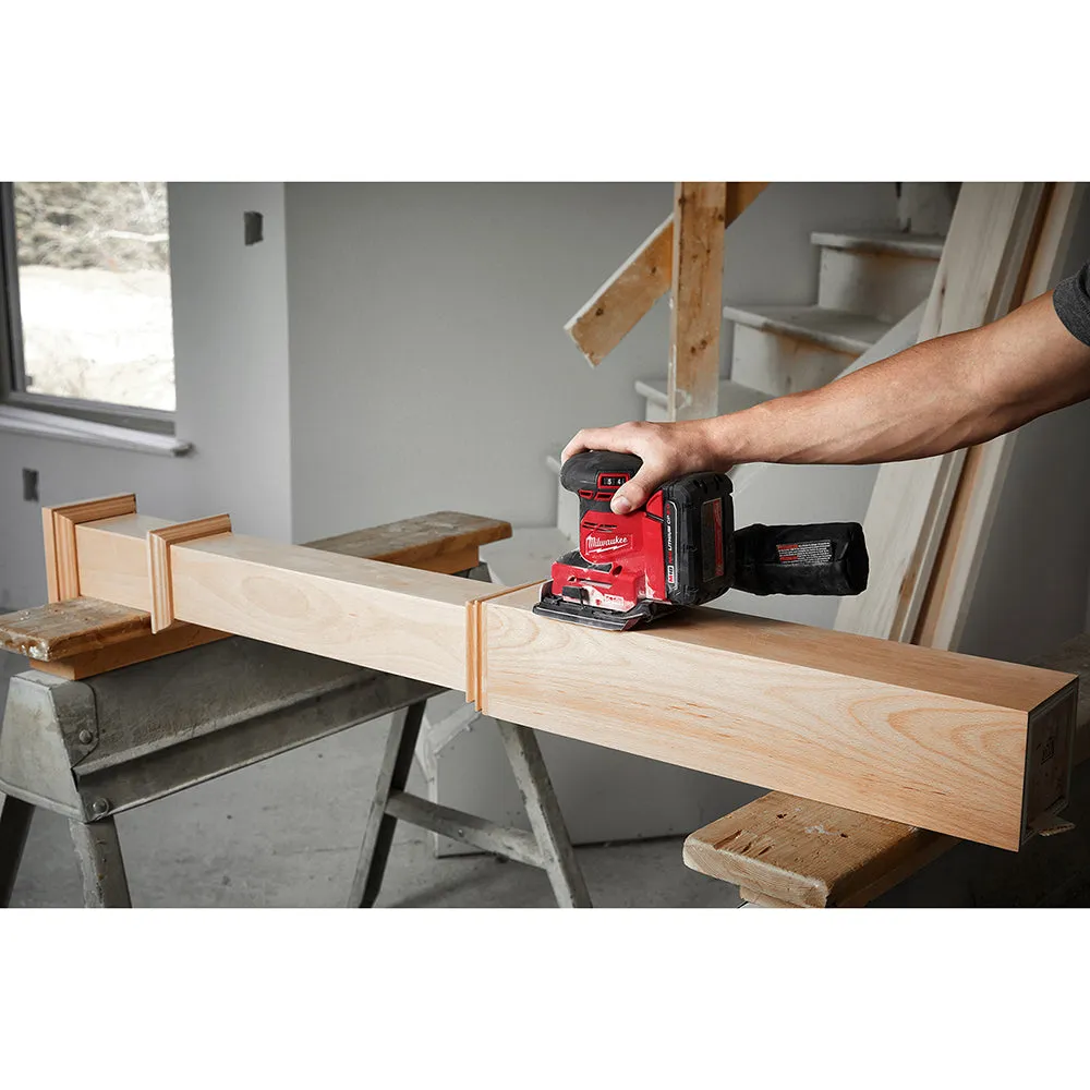 Milwaukee 2649-20 M18 18V 1/4" Cordless Orbital Sheet Sander - Bare Tool