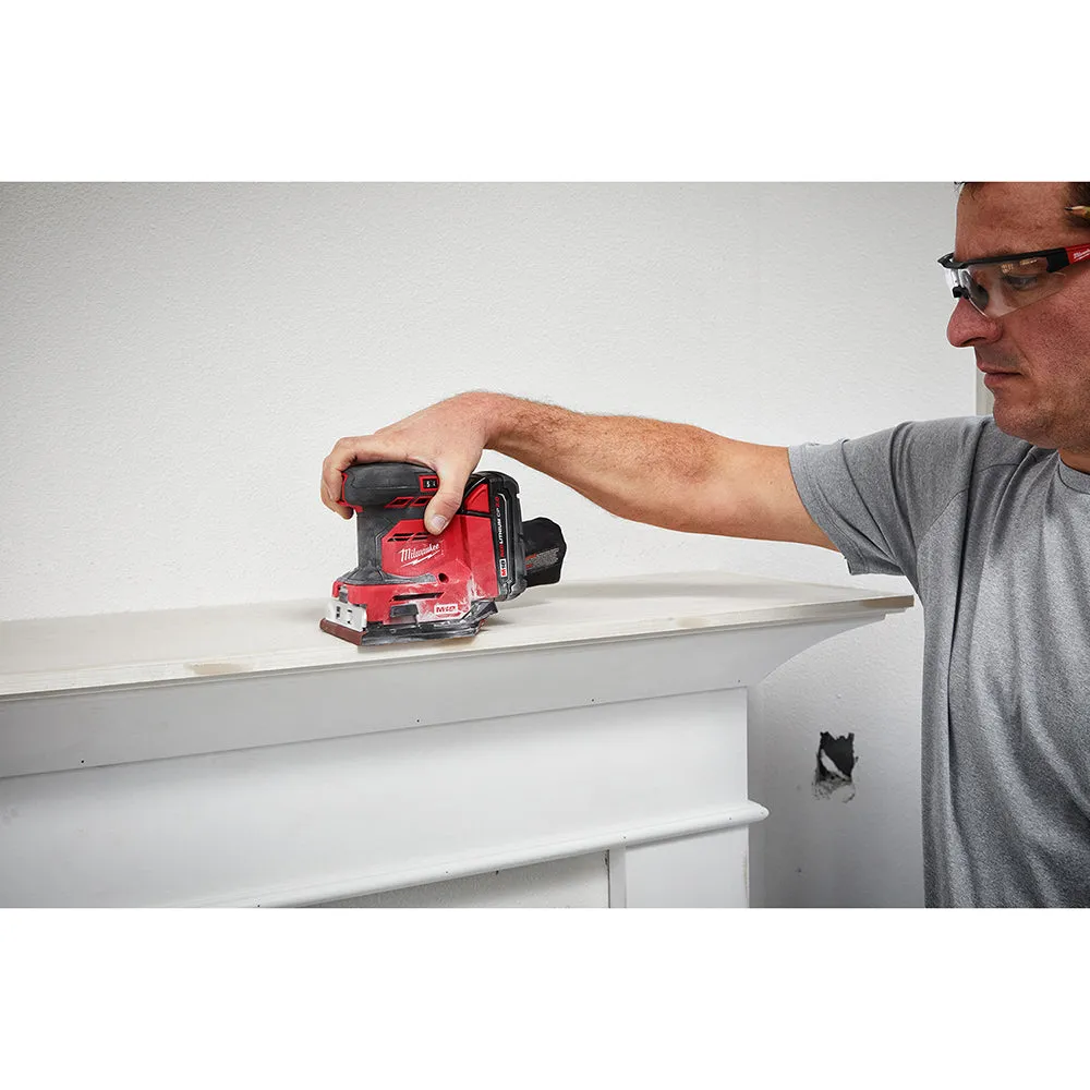 Milwaukee 2649-20 M18 18V 1/4" Cordless Orbital Sheet Sander - Bare Tool