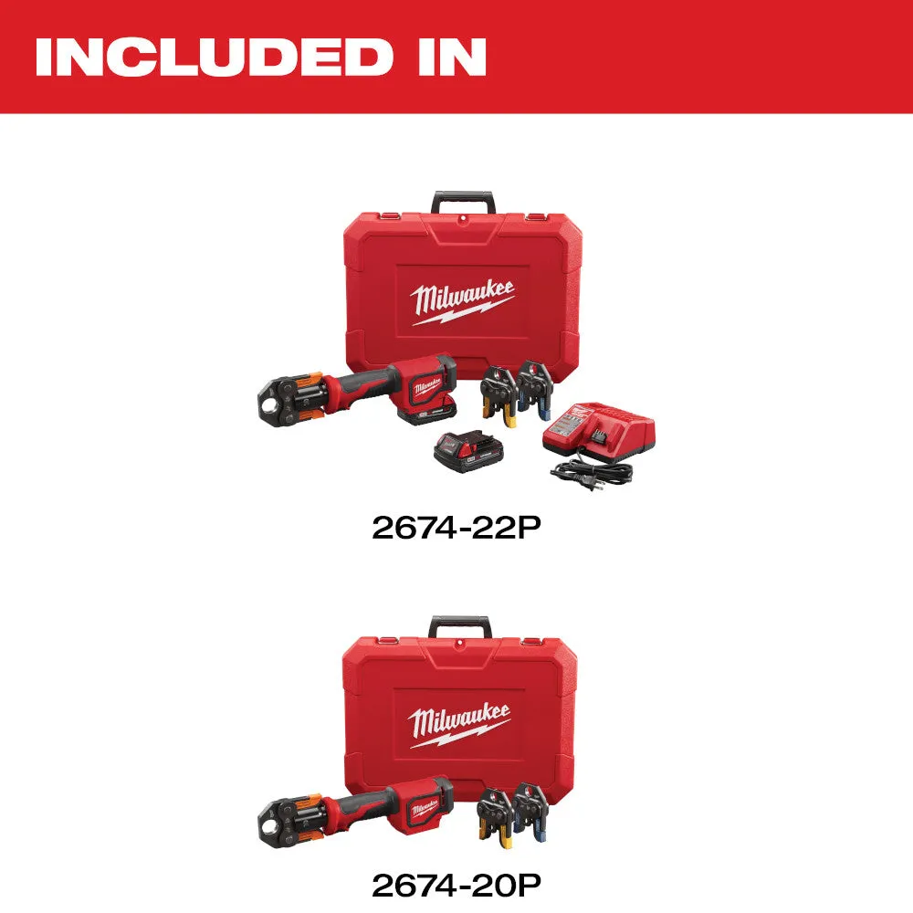 Milwaukee 2674-80P M18 18V Cordless Short Throw Press Tool Kit - Reconditioned