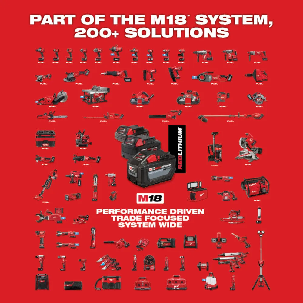Milwaukee 2676-22 M18 18V FORCE LOGIC 10T Knockout Tool Kit w/ 1/2" -2" Capacity