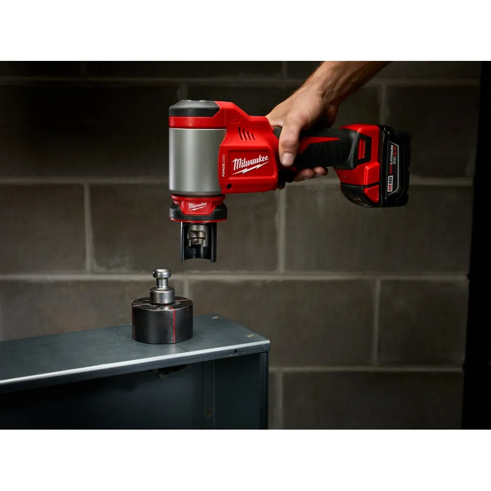 Milwaukee 2676-23PO M18 FORCE LOGIC 18V 10T Knockout Tool 1/2"-4" Kit w/ Packout