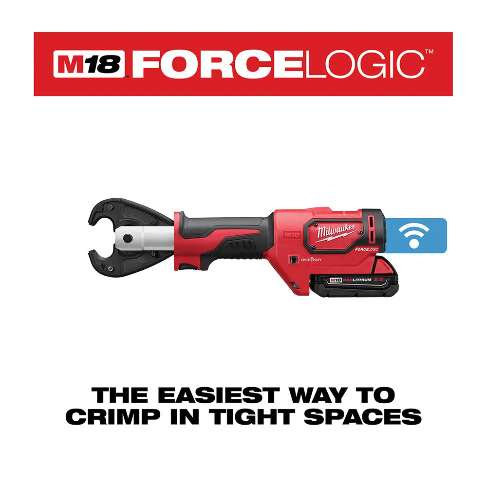 Milwaukee 2678-82 M18 18V 6 Ton Cordless Snub-Nosed Crimper - Reconditioned