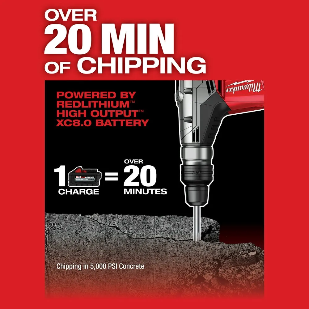 Milwaukee 2717-80 M18 FUEL 18V 1-9/16" SDS-Max Rotary Hammer - Bare Tool - Recon