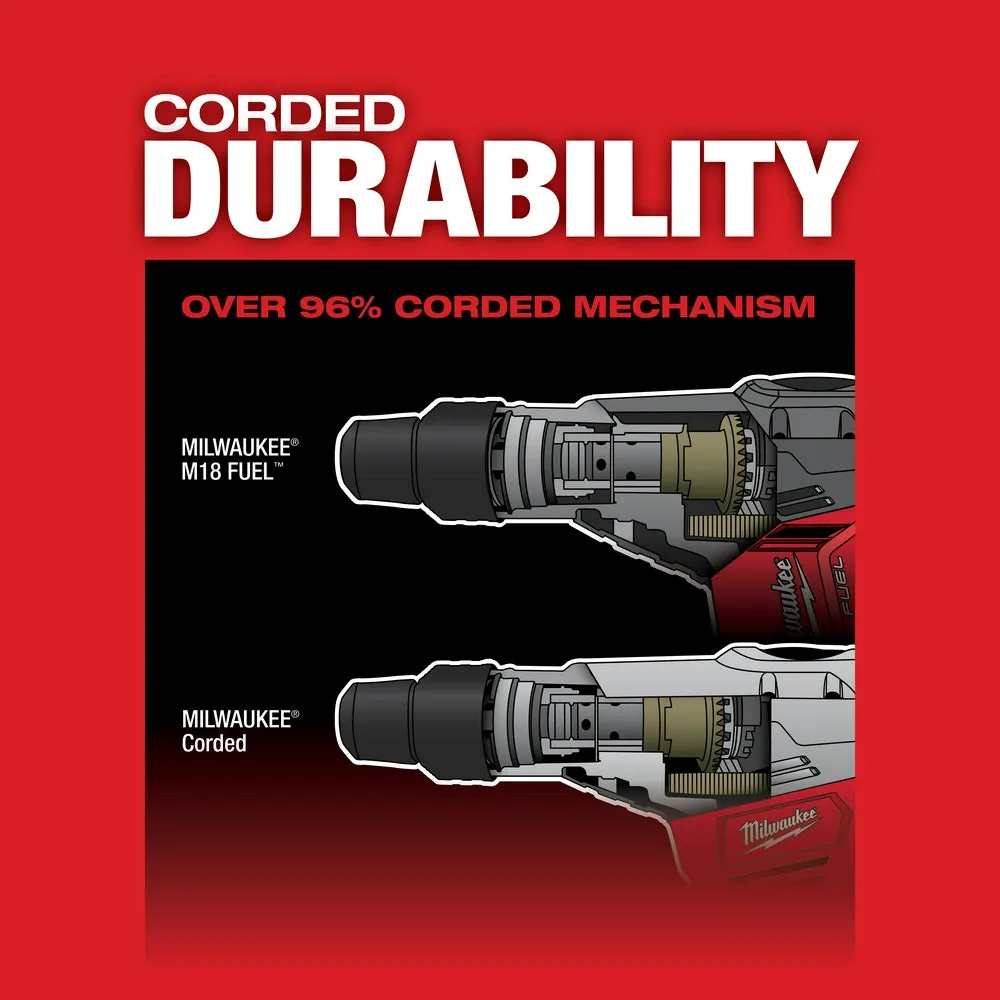 Milwaukee 2717-80 M18 FUEL 18V 1-9/16" SDS-Max Rotary Hammer - Bare Tool - Recon