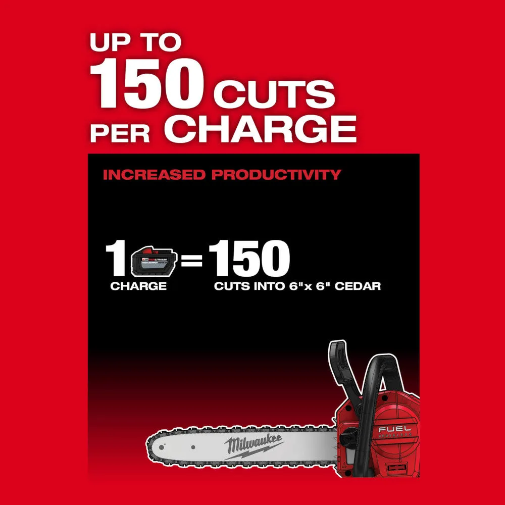 Milwaukee 2727-20C M18 FUEL 14" Ergonomic Cordless Chainsaw - Bare Tool