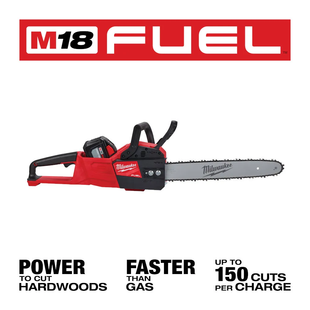 Milwaukee 2727-21HD M18 FUEL 18V 16-Inch Brushless Lithium-Ion Chainsaw Kit
