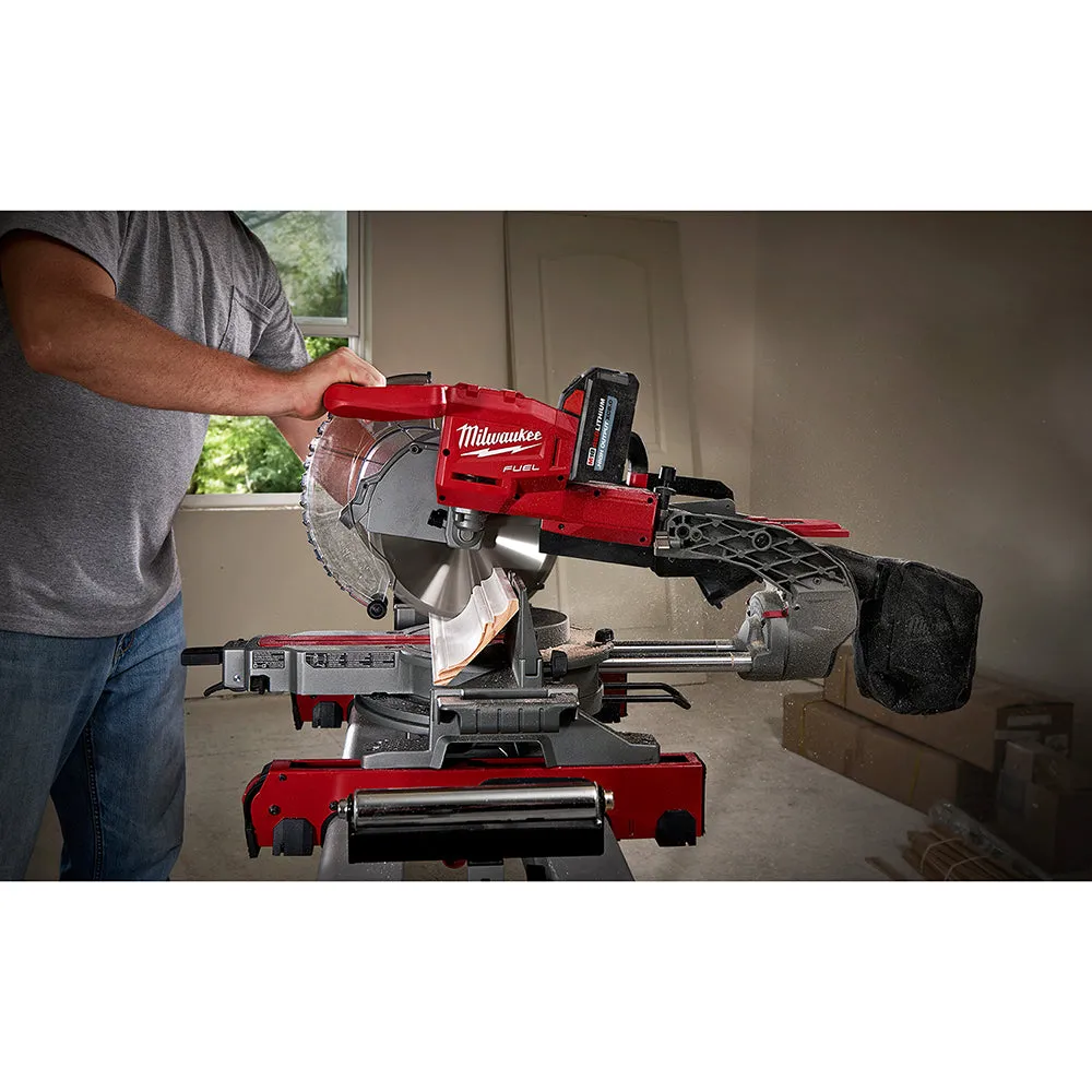 Milwaukee 2734-21 M18 FUEL 18V 10" Dual Bevel Sliding Compound Miter Saw Kit